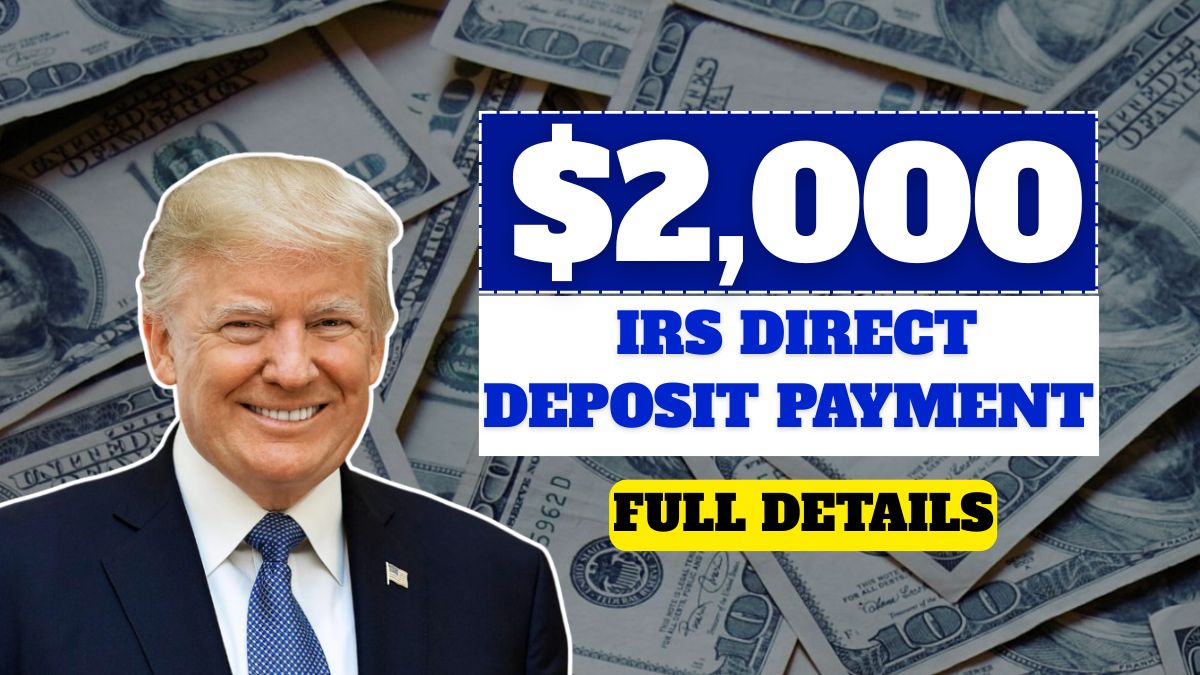 $2,000 IRS Direct Deposit Payment Set for December 18 – Eligibility & Full Details